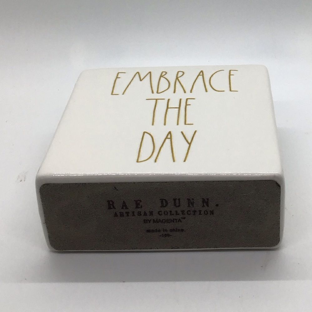 Rae Dunn Embrace the Day Sign - Picture 3 of 3